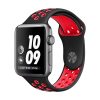 Apple Watch lélegző sportszíj 42 / 44 / 45 / 49 mm Fekete / Piros