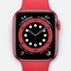 Apple Watch sportszíj 42 / 44 / 45 / 49 mm Piros