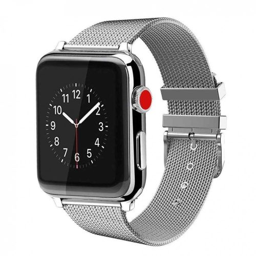Apple Watch rozsdamentes acél vékony óraszíj EZÜST 42 / 44 / 45 mm