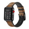 Apple Watch BARNA bőr / szilikon szíj 38 / 40 / 41 mm