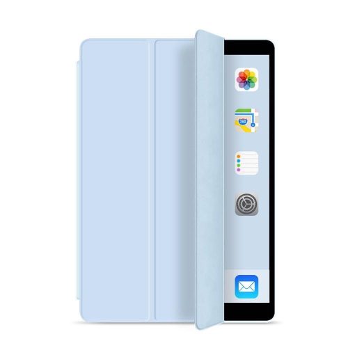 Smart book tok szilikon hátlappal világoskék, iPad 10.2" (2021/2020/2019)
