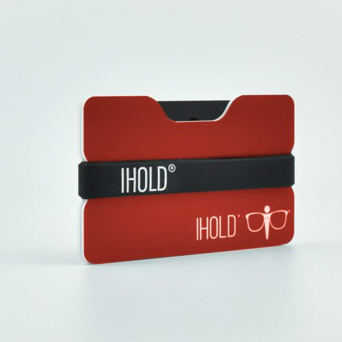 IHOLD Kártyatartó RFID védelemmel PIROS