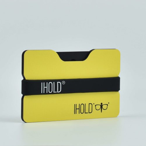 IHOLD Kártyatartó RFID védelemmel SÁRGA