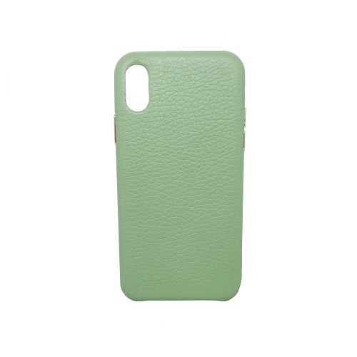 Cango & Rinaldi iPhone X / XS zöld bőr tok