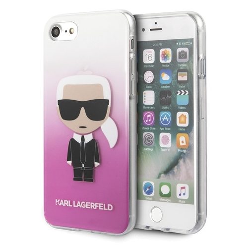 Karl Lagerfeld Karl mintás hátlap,tok iPhone 7 / 8 / SE