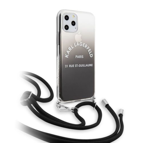 Karl Lagerfeld tok, hátlap vállpánttal iPhone 11 Pro