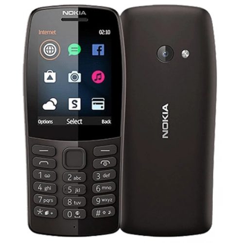 Nokia 210 nyomógombos okostelefon FEKETE